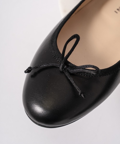 FABIO RUSCONI（ファビオルスコーニ）の「【FABIO RUSCONI/ファビオルスコーニ】バレエシューズ レザー ラウンドトゥ リボン フラット イタリア製（バレエシューズ・レディース・シルバー/グレイッシュベージュ/ブラック系その他2/ブラック/ブラウン/ゴールド/ブラック系その他・38/36/37/39）」の19枚目の写真