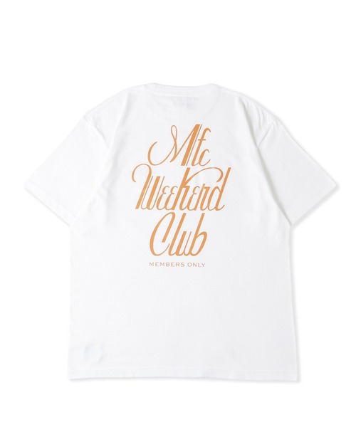 MFC STORE（エムエフシーストア）の「MFC STORE WEEKEND CLUB LOGO S/S TEE（Tシャツ/カットソー・メンズ・ブラック/ダークブラウン/ホワイト・XXL/XL/L/M/S）」の16枚目の写真