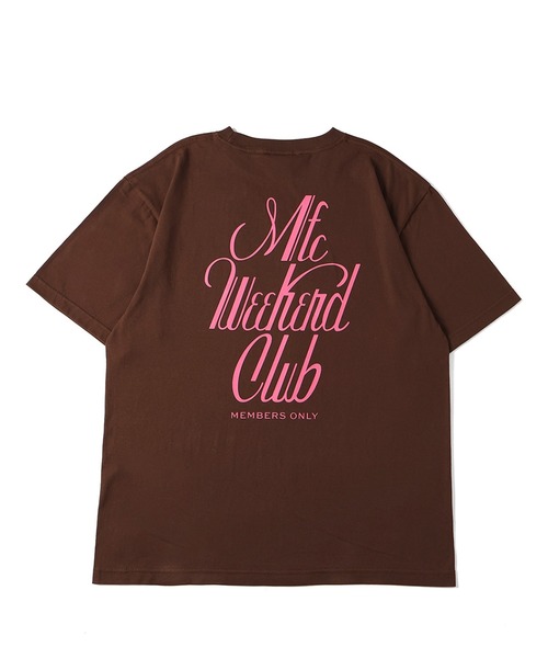 MFC STORE（エムエフシーストア）の「MFC STORE WEEKEND CLUB LOGO S/S TEE（Tシャツ/カットソー・メンズ・ブラック/ダークブラウン/ホワイト・XXL/XL/L/M/S）」の5枚目の写真