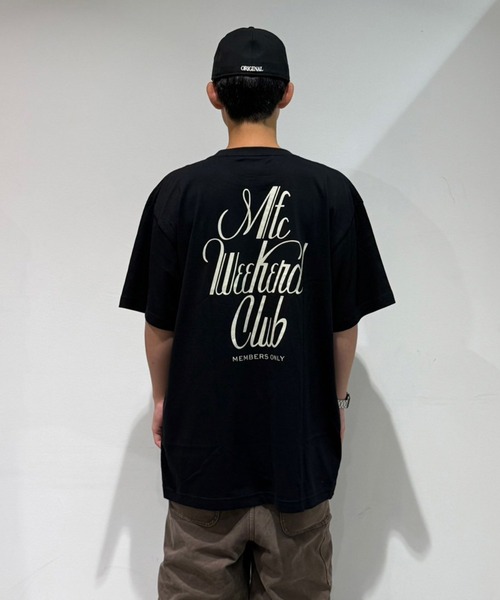 MFC STORE（エムエフシーストア）の「MFC STORE WEEKEND CLUB LOGO S/S TEE（Tシャツ/カットソー・メンズ・ブラック/ダークブラウン/ホワイト・XXL/XL/L/M/S）」の20枚目の写真