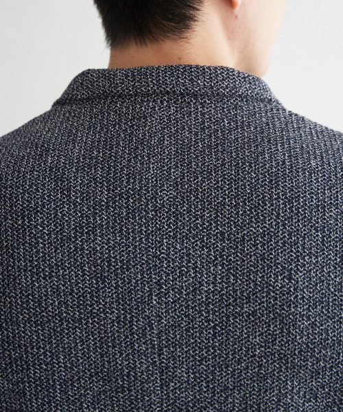 ikka（イッカ）の「GOKU楽ワークラッセルスタンドジャケット（カバーオール・メンズ・グレー/ネイビー・M/L/XL/S）」の14枚目の写真