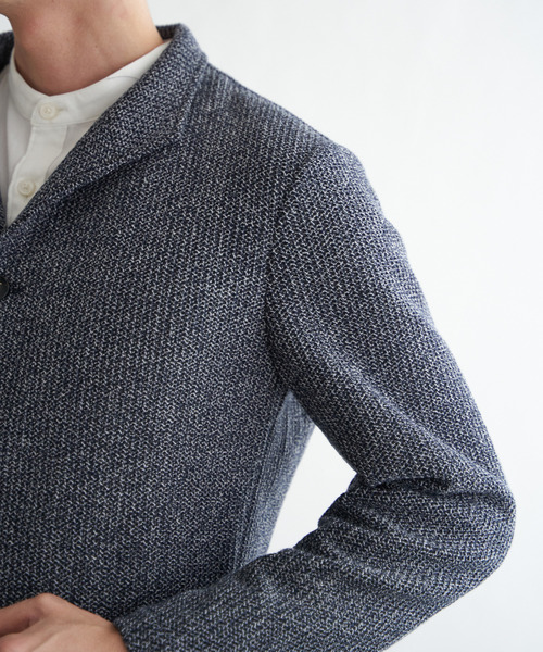 ikka（イッカ）の「GOKU楽ワークラッセルスタンドジャケット（カバーオール・メンズ・グレー/ネイビー・M/L/XL/S）」の19枚目の写真