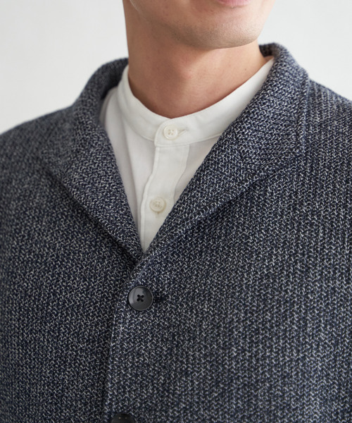 ikka（イッカ）の「GOKU楽ワークラッセルスタンドジャケット（カバーオール・メンズ・グレー/ネイビー・M/L/XL/S）」の20枚目の写真