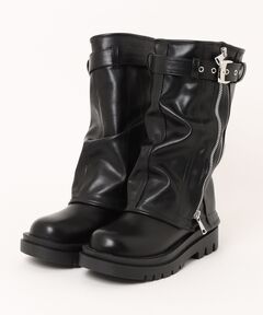 セール】SHARK SOLE ロングブーツ（ブーツ）｜LAGUA GEM（ラグアジェム