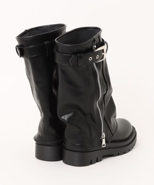 SPINNS(スピンズ)の「合皮ブーツ/ルーズベルト(ブーツ・レディース・ブラック/ブラウン・LL/M/L)」の4枚目の写真