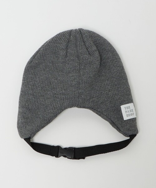 THE PARK SHOP（ザパークショップ）の「＜THE PARK SHOP＞ゴーグル スノー キャップ / キッズ（ニットキャップ/ビーニー・キッズ・グレー系/ブラック・FREE）」の3枚目の写真