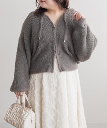 CLETTE（クレット）の「CLETTEオリジナルシャギーニットダブルジップパーカー（パーカー）」