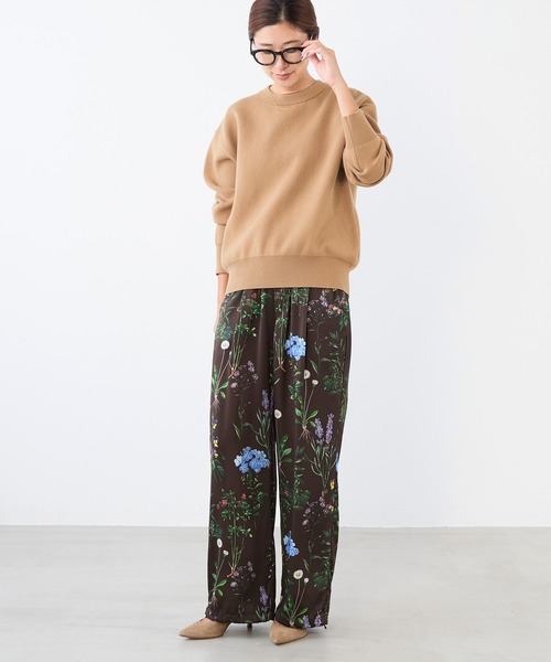 TICCA】別注-フラワープリントパンツ（その他パンツ）｜TICCA