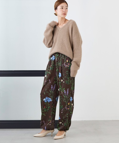 TICCA】別注-フラワープリントパンツ（その他パンツ）｜TICCA