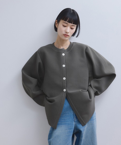 りんご　ADAM ET ROPE'ペプラムカーディガン りんご ADAM ET ROPE'ペプラムカーディガン りんご様専用 ADAM