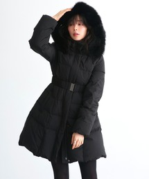 RUIRUE BOUTIQUE（ルイルエブティック）の「洗える / 撥水加工 / 静電気防止 ｜ スタイルアップ ダウンコート ｜ アウター  / ロングダウン  / ロングコート（ダウンジャケット/コート）」