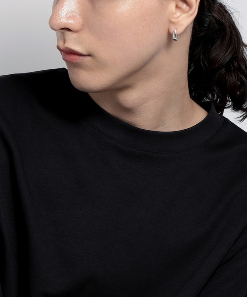 LAH（エルエーエイチ）の「フープピアス（ピアス（両耳用）・レディース・シルバー・ONE SIZE）」の10枚目の写真