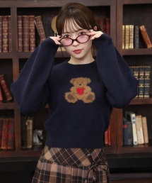 トップス（ブルー・ネイビー/青色系・リボン）ファッション通販 - ZOZOTOWN