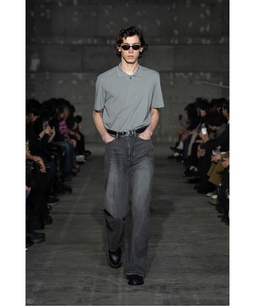 ATTACHMENT(アタッチメント)の「13OZ デニム 3Dジーンズ / 13OZ DENIM 3D JEANS(デニムパンツ・メンズ・ブラック/ライトインディゴブルー・3/2/1)」の9枚目の写真