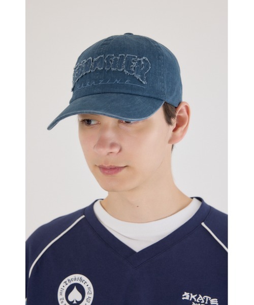 RODEO CROWNS WIDE BOWL（ロデオクラウンズワイドボウル）の「THRASHER CAP（キャップ・レディース・ブラック/スモークピンク/ブルー・FREE）」の22枚目の写真