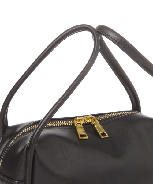 LEPSIM(レプシィム)の「キューブ2WAYバッグ 599318(ショルダーバッグ・レディース・ブラック/グレー・ONE SIZE)」の3枚目の写真