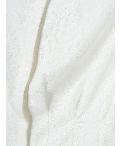 EIMY ISTOIRE(エイミーイストワール)の「レースオフショルトップス(シャツ/ブラウス・レディース・ブラック/ホワイト・F)」の19枚目の写真