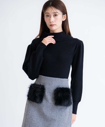 NOELA | タートルネックリブニット(ニット/セーター)