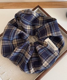 TONE SELECT GOODS | 【urge select】チェック柄 くすみカラー ボリューム シュシュ(シュシュ)