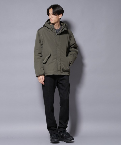 NANO universe（ナノユニバース）の「ミリタリー中綿ブルゾン（ブルゾン・メンズ・カーキ/ブラック・L/M/S/XL）」の15枚目の写真