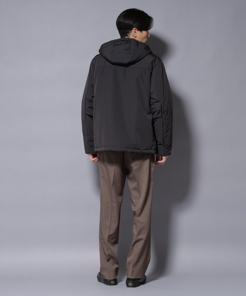 NANO universe（ナノユニバース）の「ミリタリー中綿ブルゾン（ブルゾン・メンズ・カーキ/ブラック・L/M/S/XL）」の9枚目の写真