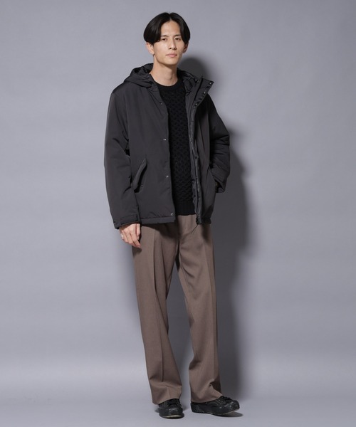 NANO universe（ナノユニバース）の「ミリタリー中綿ブルゾン（ブルゾン・メンズ・カーキ/ブラック・L/M/S/XL）」の6枚目の写真