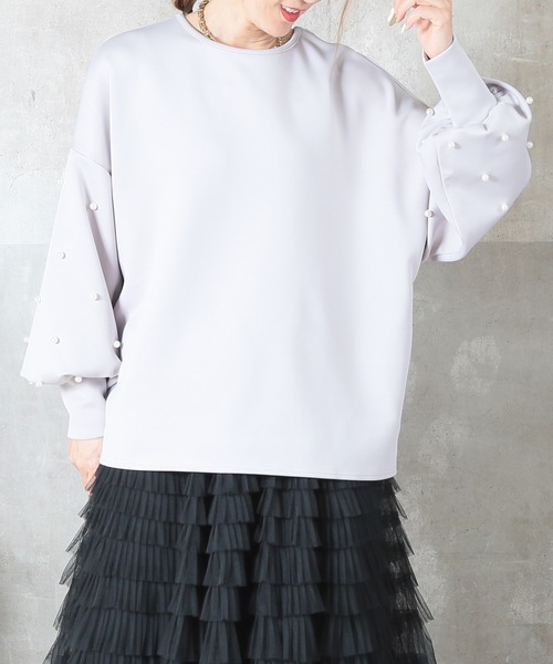 CLOVER DEPOT(クローバーデポ)の「長袖インナーTシャツ(CLOVER DEPOT)(Tシャツ/カットソー・レディース・ブラック/グレー/ブラウン・FREE)」の11枚目の写真