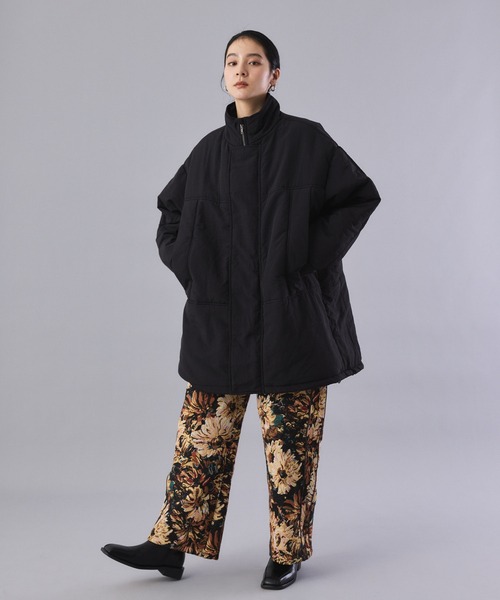 Muscat（マスカット）の「フラワージャガードワイドパンツ（その他パンツ・レディース・ブラック×ホワイト/ブラック・F）」の18枚目の写真