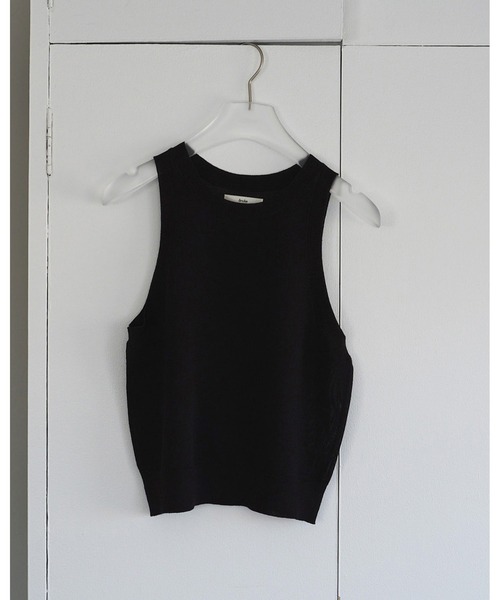 anuke(アンヌーク)の「Highgauge Sheer Tanktop(タンクトップ・レディース・ブラウン/ピンク/グレイッシュベージュ・FREE)」の18枚目の写真