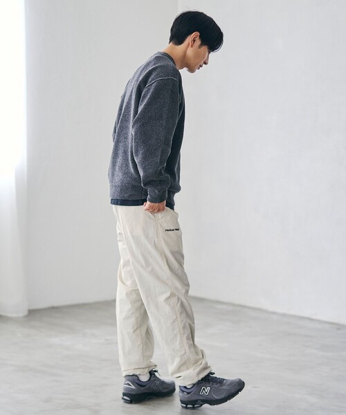 coen（コーエン）の「リバーシブルソフトタッチモールニットプルオーバー（ニット/セーター・メンズ・ダークグレー/イエロー/コバルトブルー/ダークブラウン/ナチュラル/ターコイズブルー・S/M/L/XL）」の11枚目の写真