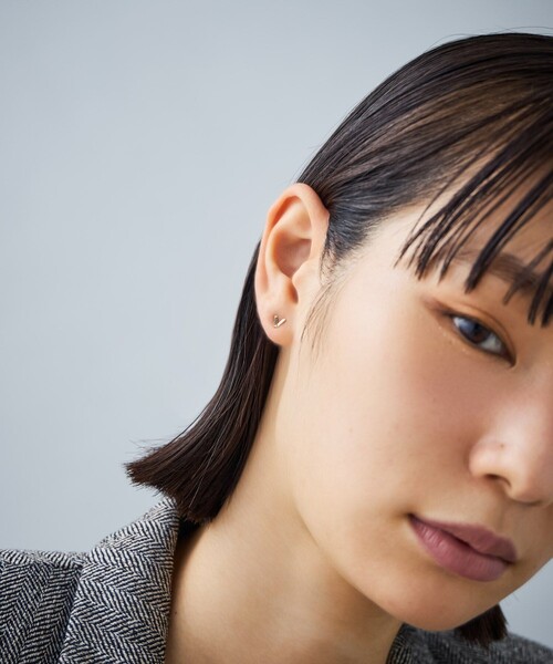 K10YG ピアス ダイヤモンド（ピアス（両耳用））｜Jouete（ジュエッテ