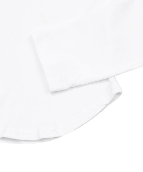 MUCENT（ムセント）の「ミューズカットUネックルーミング長袖Tシャツ（4カラー）（Tシャツ/カットソー・レディース・ホワイト/ブラック/グレー/チャコール・FREE）」の12枚目の写真