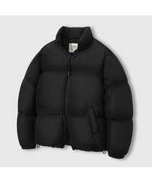 LEMAIN SECOND | エッセンシャル2WAYオーバーサイズプファーショートダウンジャケット[ブラック](ダウンジャケット/コート)