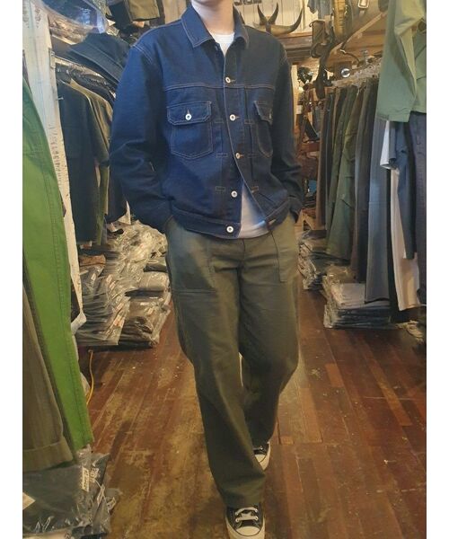 MUSINSA STANDARD（ムシンサスタンダード）の「ポンテクルーネック長袖Tシャツ[クリーム]（Tシャツ/カットソー・メンズ・その他・SMALL/MEDIUM/LARGE/X-LARGE/XX-LARGE/XXX-LARGE）」の10枚目の写真