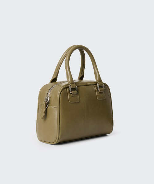 MUSINSA STANDARD WOMAN（ムシンサスタンダードウーマン）の「ミニボウリングバッグ [オリーブ]（ショルダーバッグ・レディース・その他・FREE）」の2枚目の写真