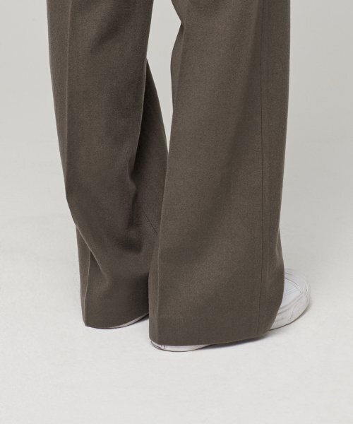MUSINSA STANDARD WOMAN（ムシンサスタンダードウーマン）の「ウィメンズウールフランネルワイドスラックス[ダスティベージュ]（スラックス・レディース・その他・26/27/28/29/34/30/31/24/25）」の7枚目の写真