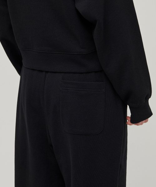 MUSINSA STANDARD WOMAN（ムシンサスタンダードウーマン）の「レディースリラックススウェットパンツ[ブラック]（スウェットパンツ・レディース・その他・SMALL/MEDIUM/LARGE/X-SMALL）」の6枚目の写真