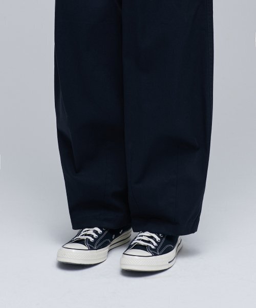 MUSINSA STANDARD（ムシンサスタンダード）の「コットンワイドバルーンパンツ[ネイビー]（その他パンツ・メンズ・その他・40/38/42/36/34/32/30/31/33/26/27/28/29）」の9枚目の写真