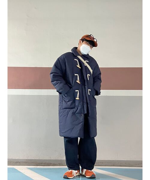MUSINSA STANDARD（ムシンサスタンダード）の「コットンワイドバルーンパンツ[ネイビー]（その他パンツ・メンズ・その他・40/38/42/36/34/32/30/31/33/26/27/28/29）」の15枚目の写真