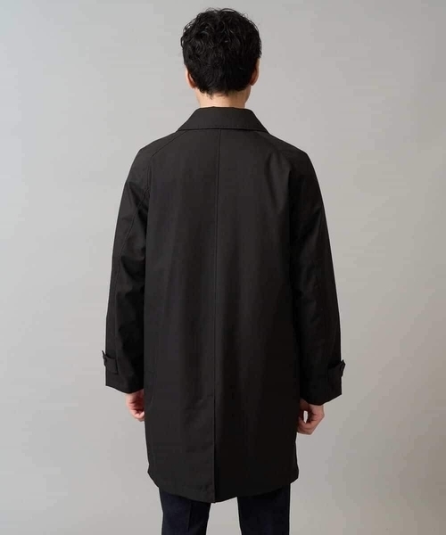 a.v.v(アーヴェヴェ)の「【830FPダウン/軽量/撥水/防風】ライトスカイダウンステンカラーコート(ダウンジャケット/コート・メンズ・ベージュ/ブラック・46/48/50)」の8枚目の写真