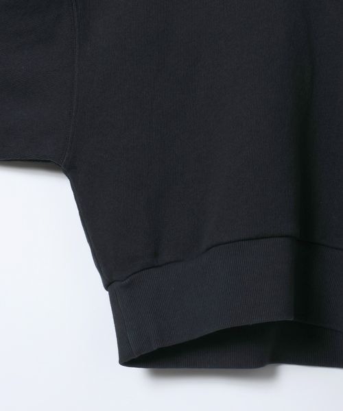 JEANASIS（ジーナシス）の「ヘビーウェイトウラケショートVプルオーバー/618564（スウェット・レディース・グレー/ブラック/ブラウン・FREE）」の8枚目の写真