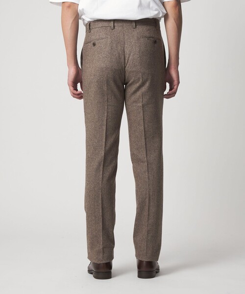 セール】ホームスパン ベージュスラックス-セットアップ対応-＜A DAY