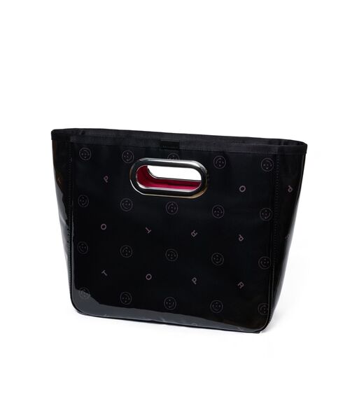 PORTER（ポーター）の「グロス ハンドバッグ（ハンドバッグ・メンズ・ピンク/ターコイズブルー系・FREE）」の7枚目の写真