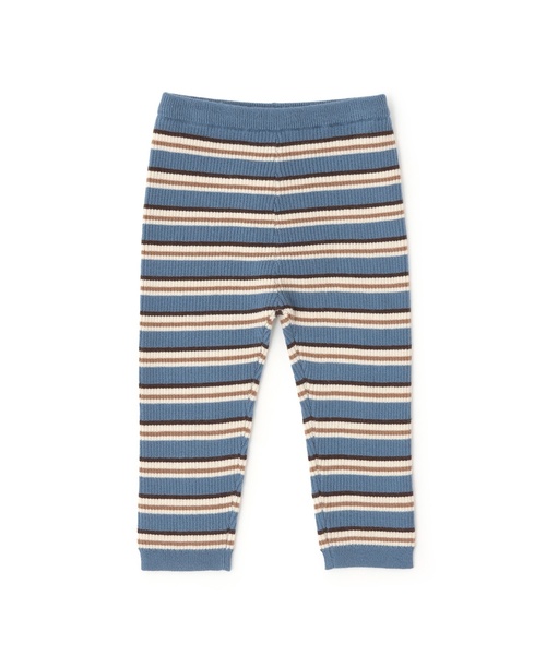 petit main(プティマイン)の「【ウォッシャブル】マルチボーダーニットレギパン(その他パンツ・キッズ・ライトブラウン/ブルー/モカ・90cm/110cm/80cm/100cm)」の13枚目の写真