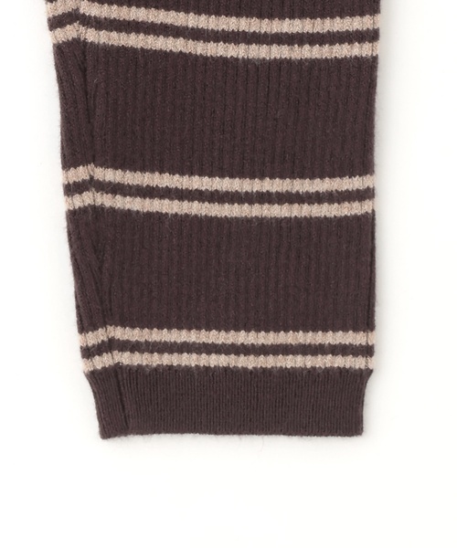 petit main(プティマイン)の「【ウォッシャブル】マルチボーダーニットレギパン(その他パンツ・キッズ・ライトブラウン/ブルー/モカ・90cm/110cm/80cm/100cm)」の17枚目の写真