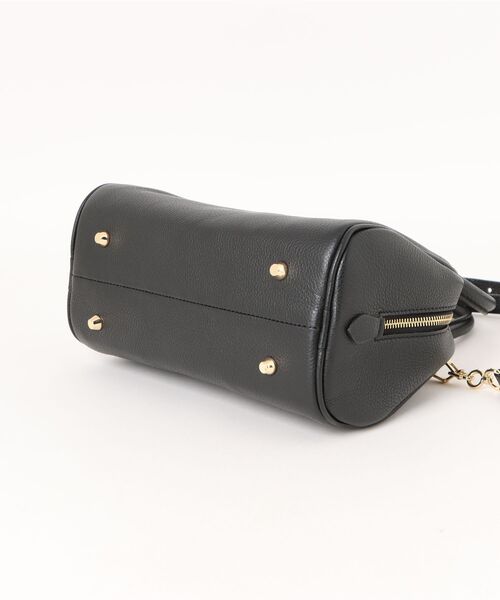 CHRISTIAN VILLA（クリスチャンヴィラ）の「【CHRISTIAN VILLA】ボストン バッグ　Sサイズ（ボストンバッグ・レディース・ブラック/アイボリー/ベージュ系その他/ダークブラウン/ブラウン・FREE）」の7枚目の写真