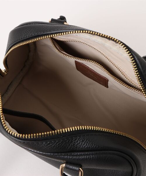 CHRISTIAN VILLA（クリスチャンヴィラ）の「【CHRISTIAN VILLA】ボストン バッグ　Sサイズ（ボストンバッグ・レディース・ブラック/アイボリー/ベージュ系その他/ダークブラウン/ブラウン・FREE）」の8枚目の写真