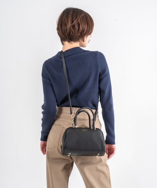 CHRISTIAN VILLA（クリスチャンヴィラ）の「【CHRISTIAN VILLA】ボストン バッグ　Sサイズ（ボストンバッグ・レディース・ブラック/アイボリー/ベージュ系その他/ダークブラウン/ブラウン・FREE）」の20枚目の写真