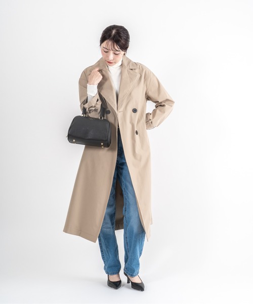 CHRISTIAN VILLA（クリスチャンヴィラ）の「【CHRISTIAN VILLA】ボストン バッグ　Sサイズ（ボストンバッグ・レディース・ブラック/アイボリー/ベージュ系その他/ダークブラウン/ブラウン・FREE）」の18枚目の写真