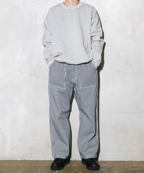 GUNG HO（ガンホー）の「GUNG HO/ ガンホー　HICKORY 4POCKETS WIDE FATIGUE TROUSER（その他パンツ・メンズ・ストライプ・MEDIUM/LARGE/X-LARGE）」の11枚目の写真